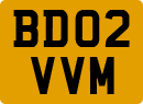 License plate of the United Kingdom, 2001 year system