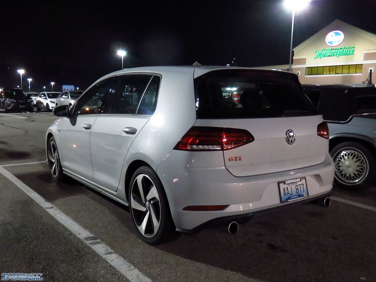 AAJ 877, Volkswagen Golf 7th gen 5-door Hatch (5G), facelift, 2017–2021