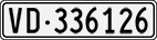 License plate of Switzerland, Cars