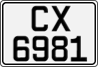 License plate of Norway, Trailers, motorcycles, special vehicles