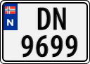 License plate of Norway, Trailers, motorcycles, special vehicles