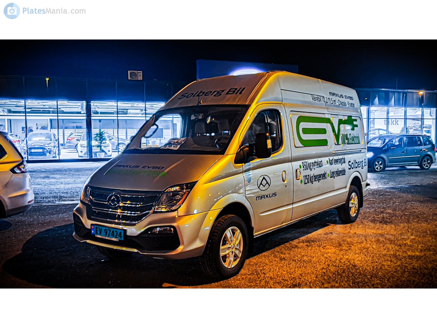 EV 97424, Maxus V80 1st gen EV80, 2016–