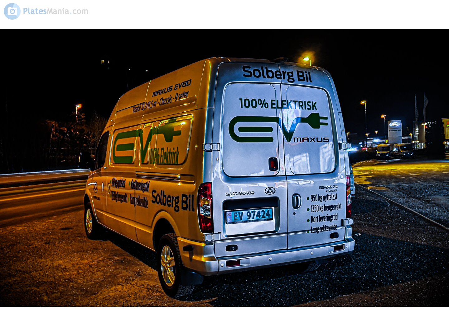 EV 97424, Maxus V80 1st gen EV80, 2016–