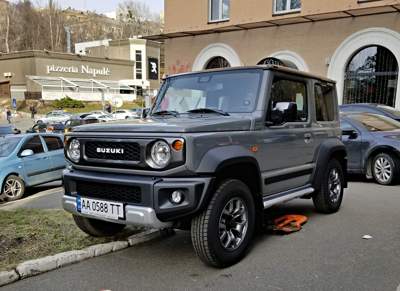 AA 0588 TT, Suzuki Jimny 4th gen 3-door SUV (JB64W/JB74W), 2018–