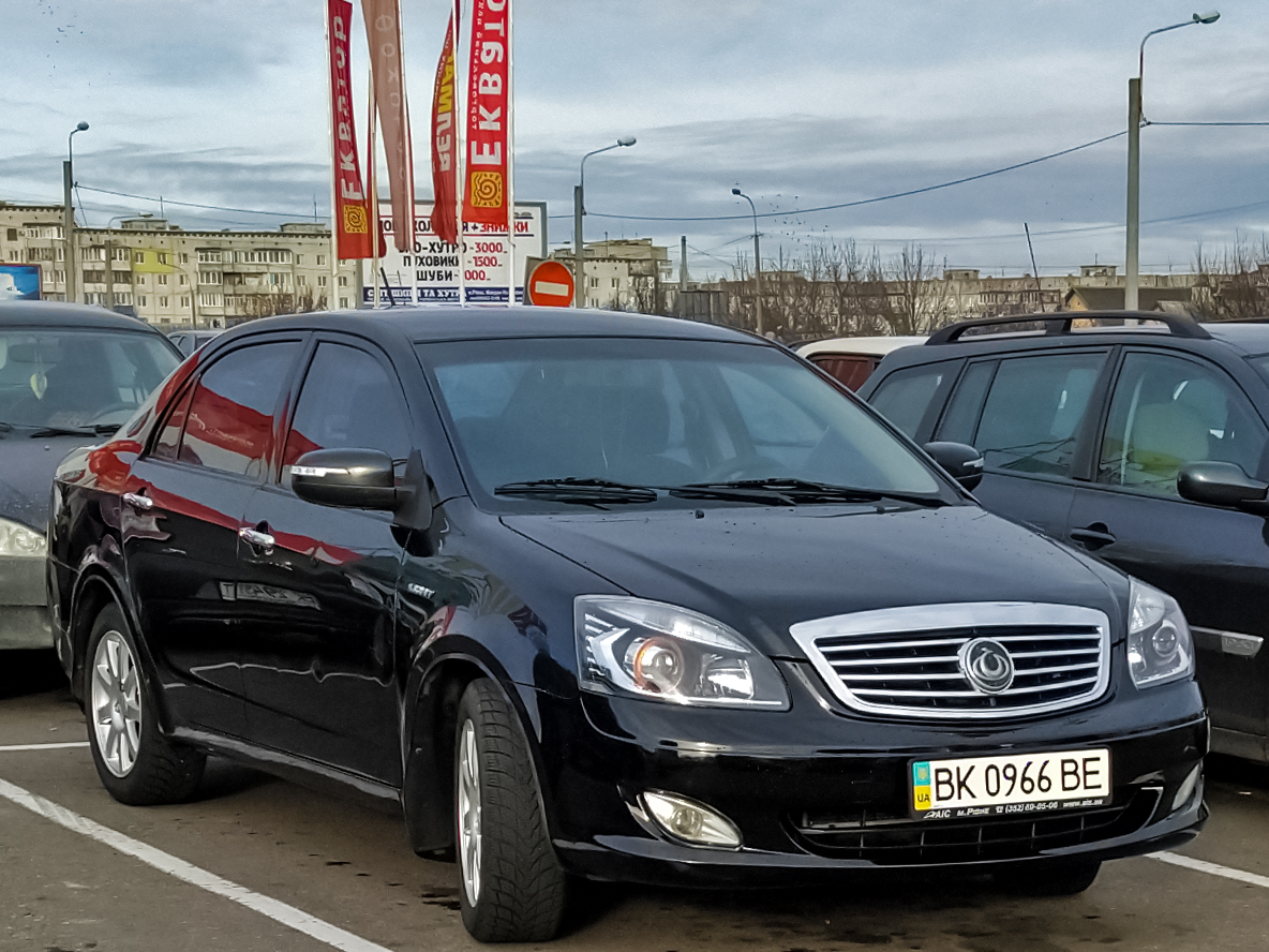 BK 0966 BE, Geely SL 1st gen, 2011–2014