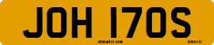 License plate of the United Kingdom, 1963 year system