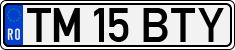 License plate of Romania, Regular plates