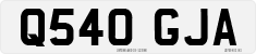 License plate of the United Kingdom, 1983 year system