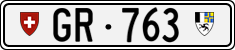 License plate of Switzerland, Cars