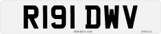 License plate of the United Kingdom, 1983 year system