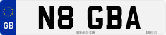 License plate of the United Kingdom, 1983 year system
