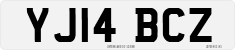 License plate of the United Kingdom, 2001 year system