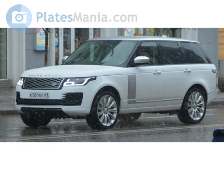 к061ко61, Land Rover Range Rover