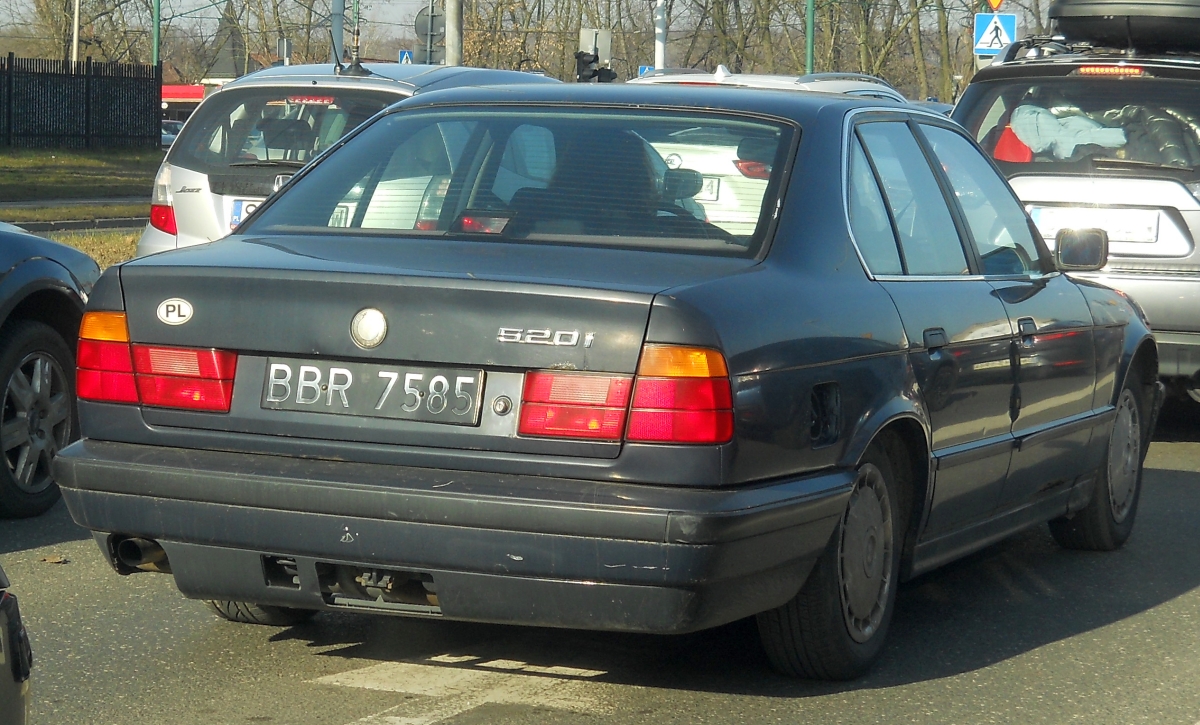 BBR 7585, BMW 5 Series 3rd gen Sedan (E34), 1988–1995