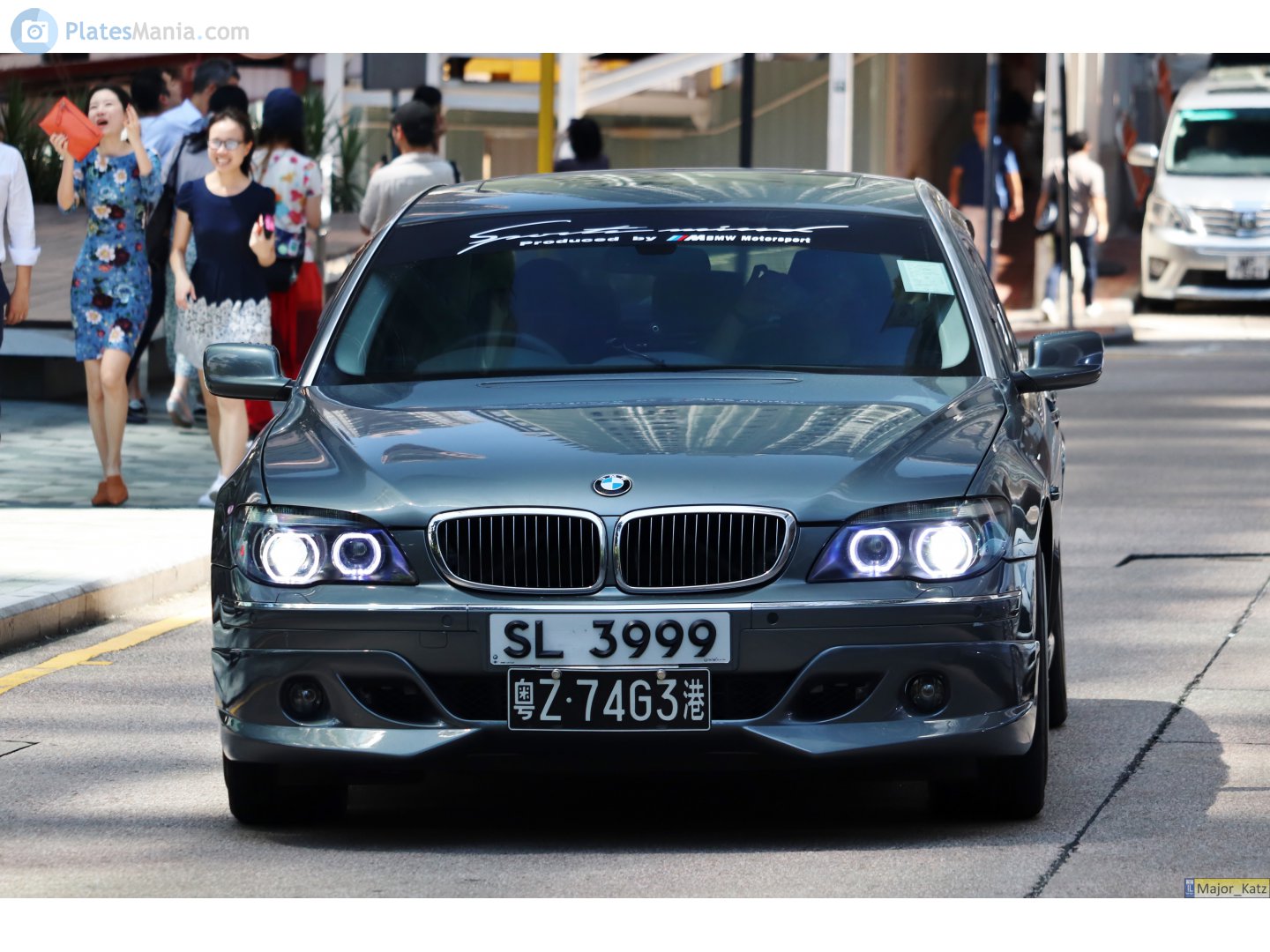 粤Z·74G3港, BMW 7 Series 4th gen (E65–E68), facelift, 2005–2008