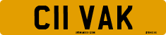 License plate of the United Kingdom, 1983 year system