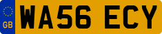 License plate of the United Kingdom, 2001 year system