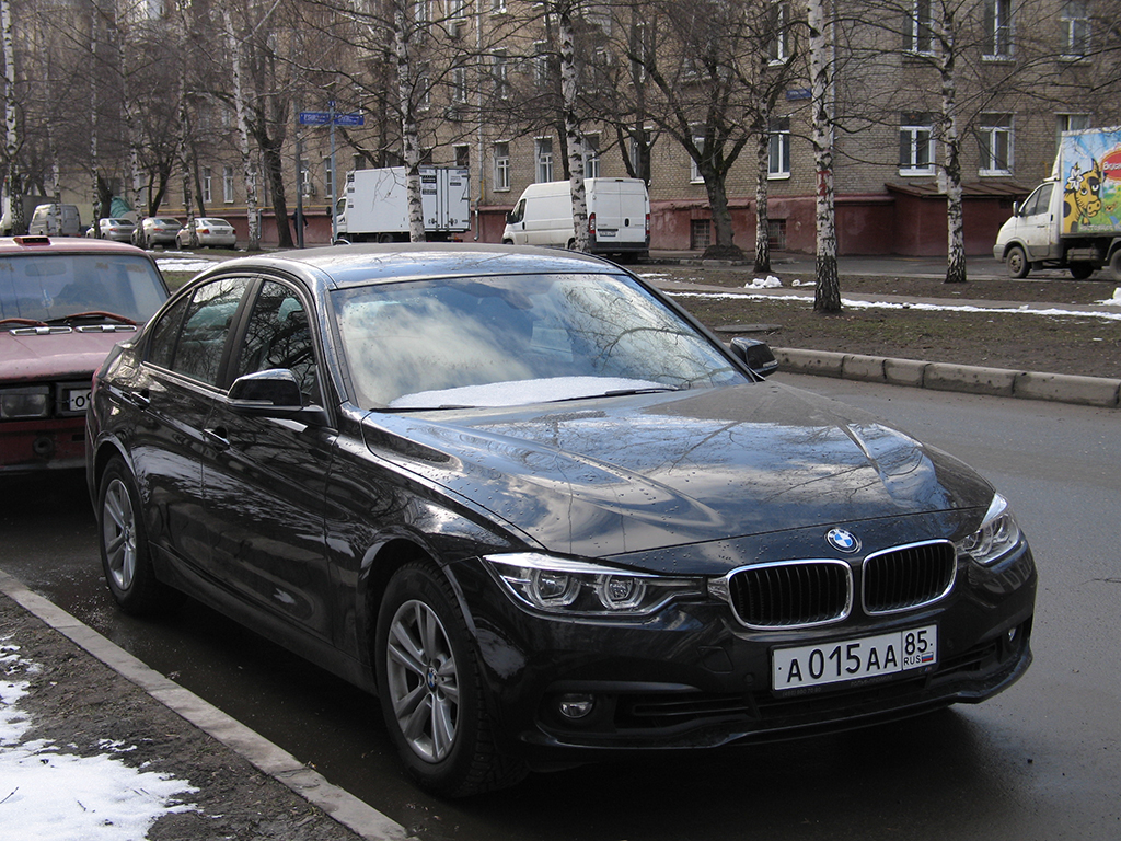 а 015 аа 85, BMW 3 Series 6th gen Sedan (F30/F35), 2011–2019