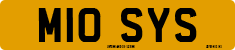 License plate of the United Kingdom, 1983 year system