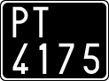 License plate of Italy, Cars (1927 year series)