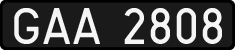 License plates of Poland, 1976 year system