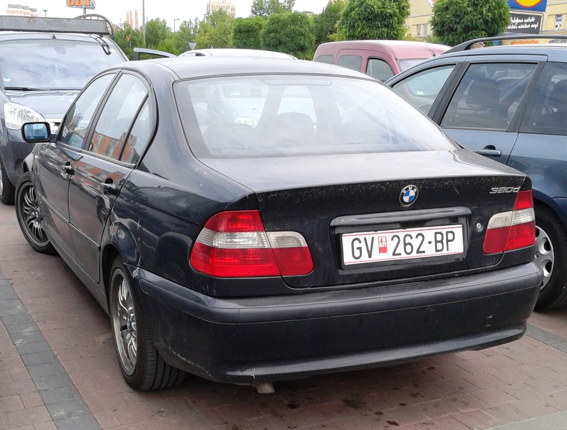 GV 262-BP, BMW 3 Series 4th gen Sedan (E46), 1998–2005