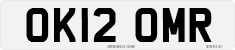 License plate of the United Kingdom, 2001 year system