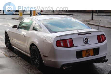 W3 UAE, Ford Mustang