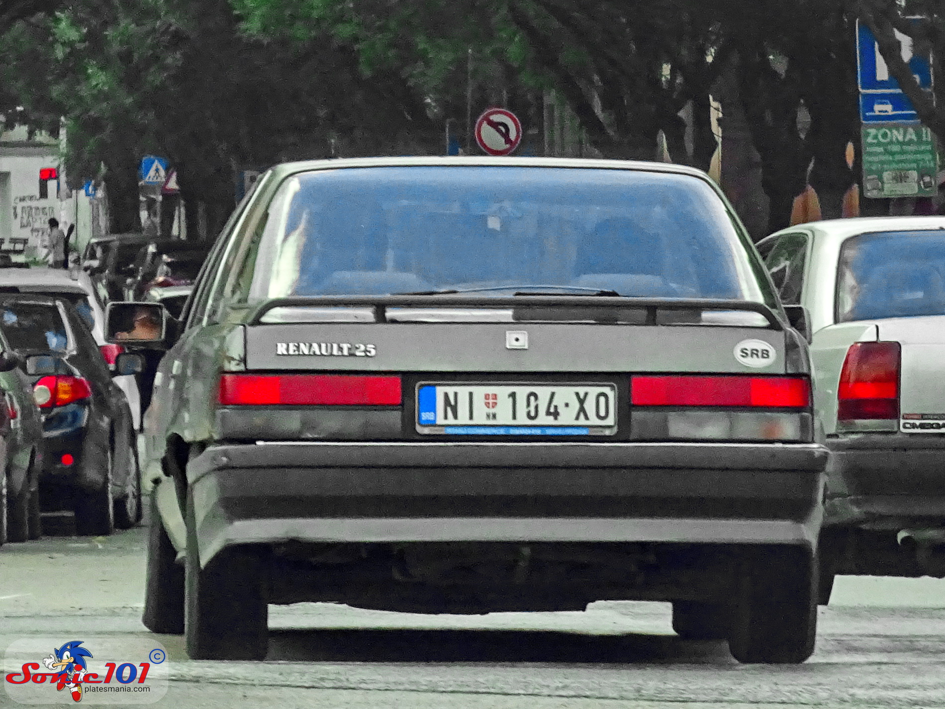NI 104-XO, Renault 25 1st gen (B29), facelift, 1988–1992