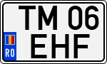 License plate of Romania, Regular plates