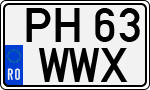 License plate of Romania, Regular plates