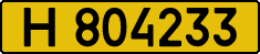 License plate Kazakhstan, Foreign citizens and enterprises