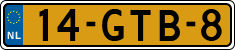 License plate of the Netherlands, Cars