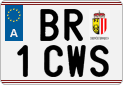 License plate of Austria, Regular plates