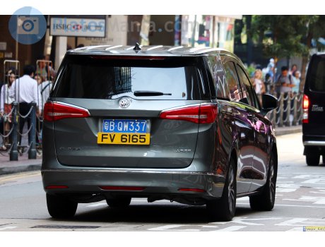 粤B·QW337, Buick GL8