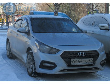 о444то47, Hyundai Solaris