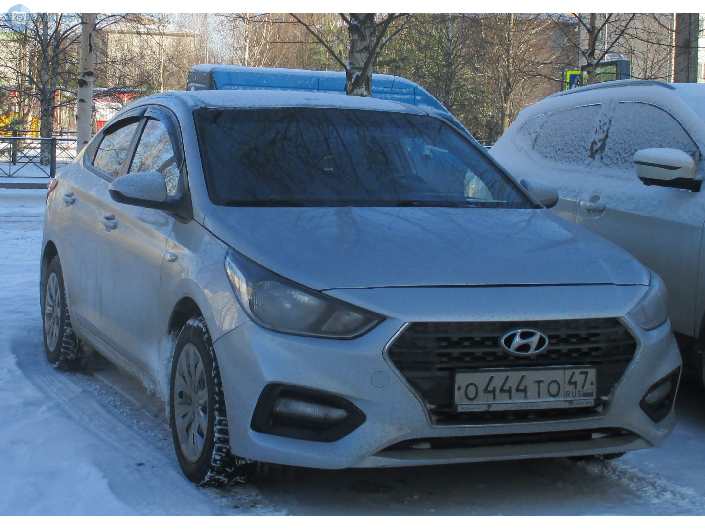 о 444 то 47, Hyundai Solaris 2nd gen (HCR), 2017–2020