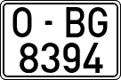 License plates of Spain, 1971 year series