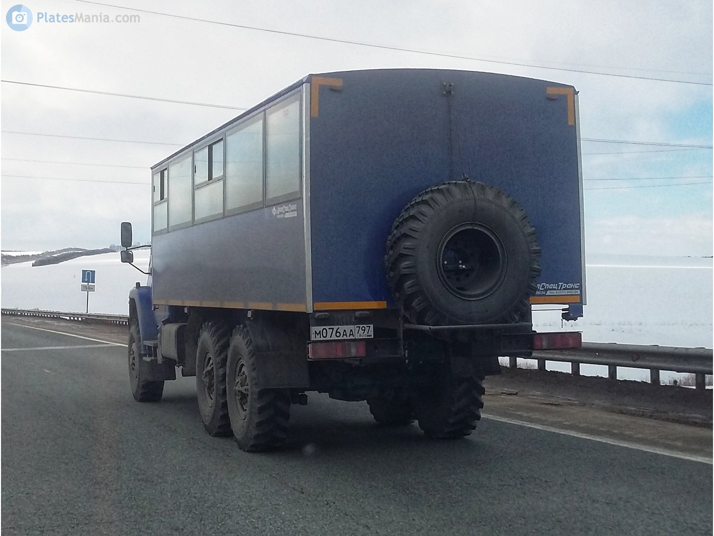 м 076 аа 797, Ural (UralAZ) 3255 3255 Next, 2015–