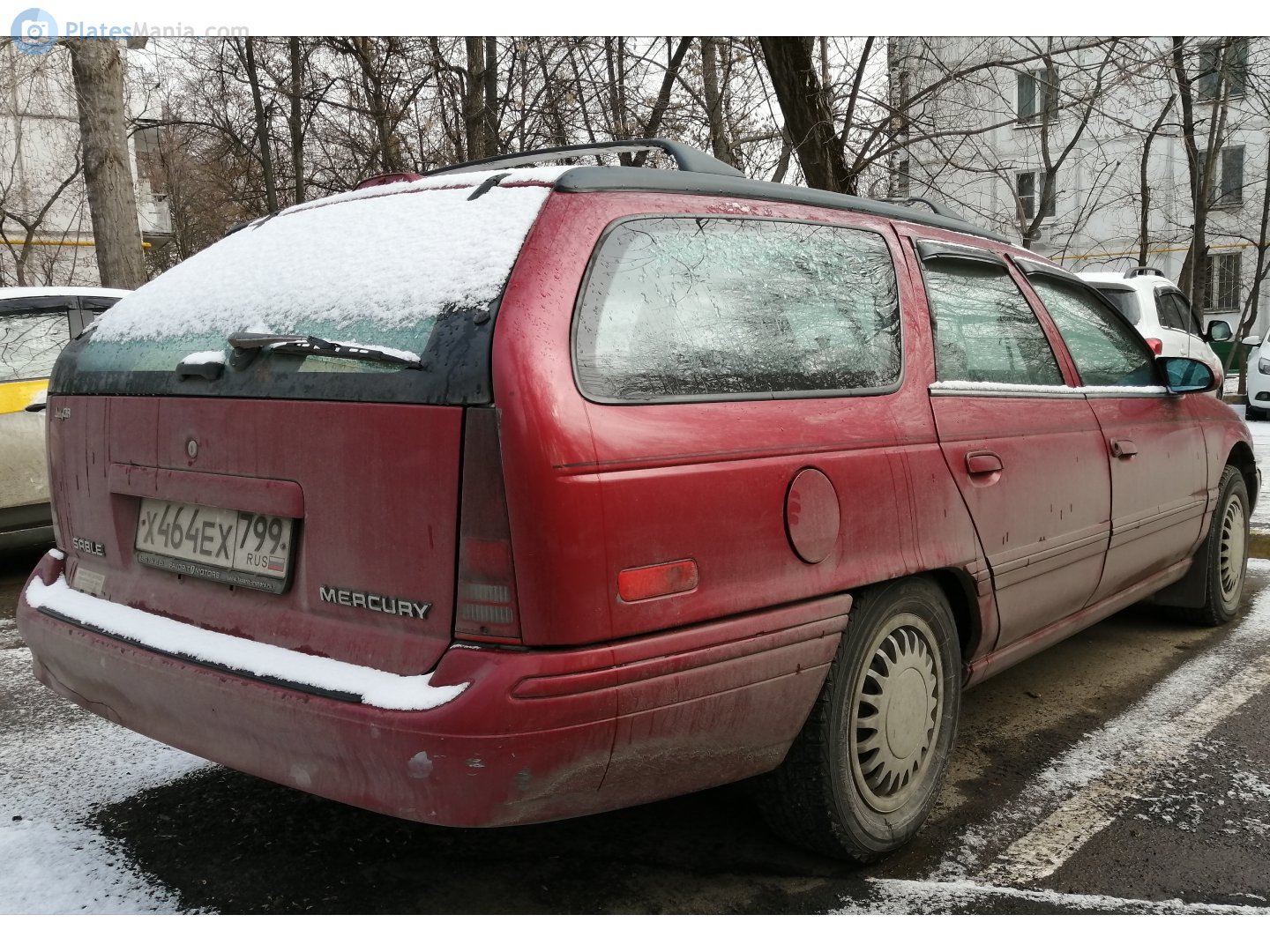 х 464 ех 799, Mercury Sable 2nd gen Sedan (53; DN5), 1991–1995