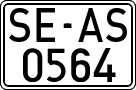 License plates of Spain, 1971 year series