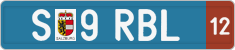 License plate of Austria, Provisional