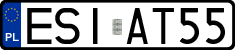 License plates of Poland, Regular car plates