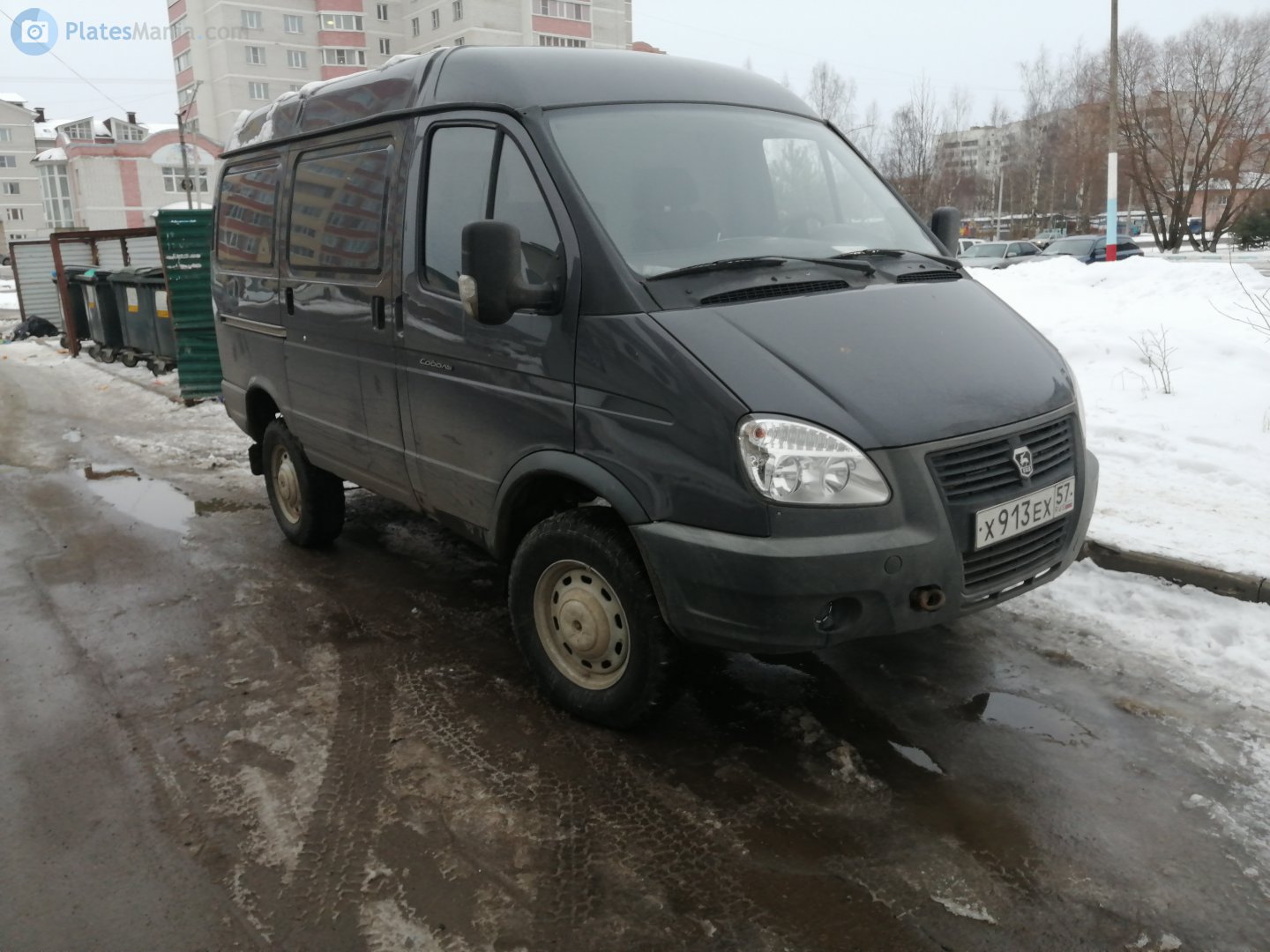 х 913 ех 57, GAZ Соболь (Sobol) 2752 Van, facelift, 2003–