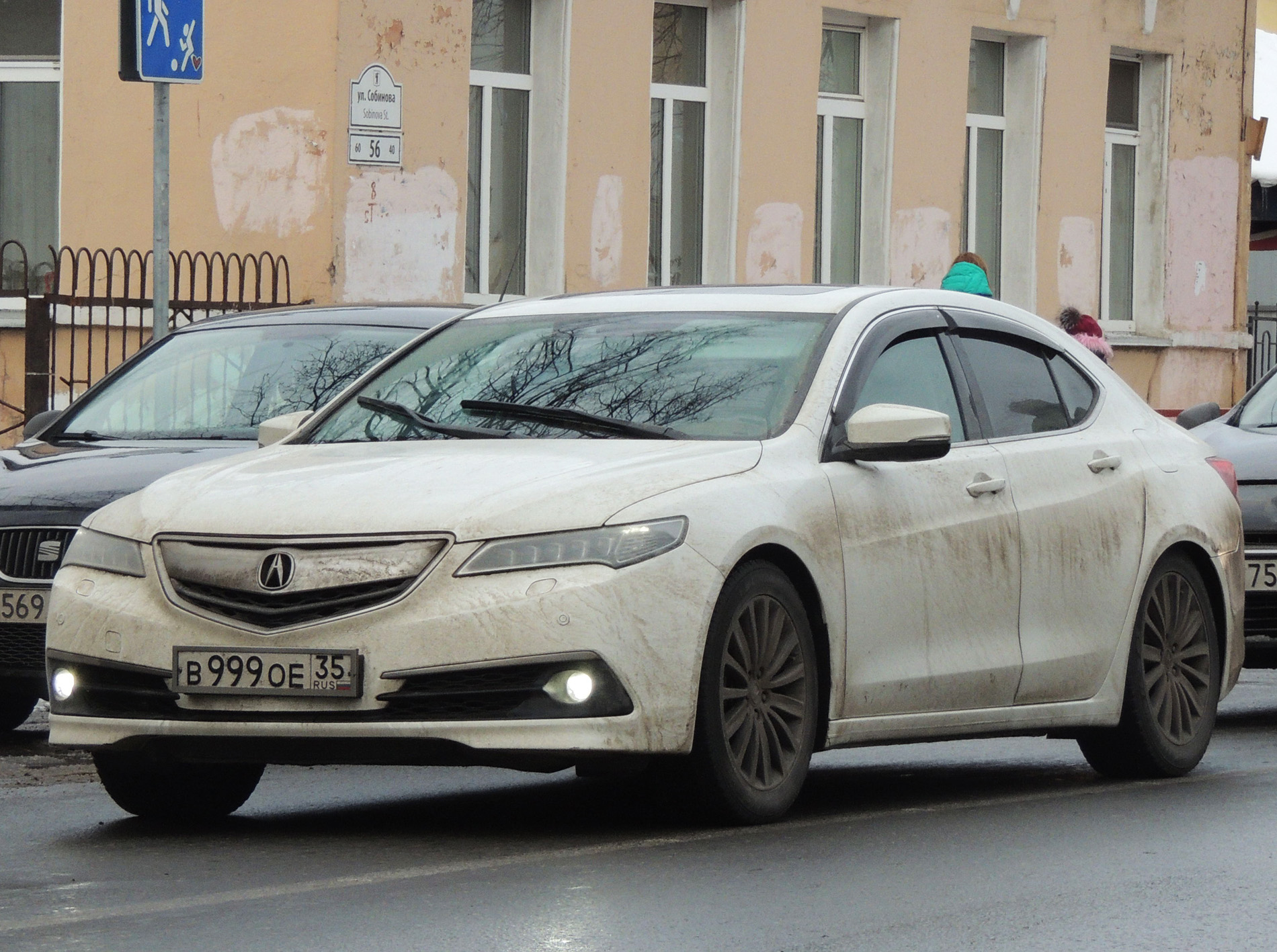 в 999 ое 35, Acura TLX 1st gen (UB1–UB3), 2014–2017