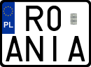 License plates of Poland, Vanity Plates