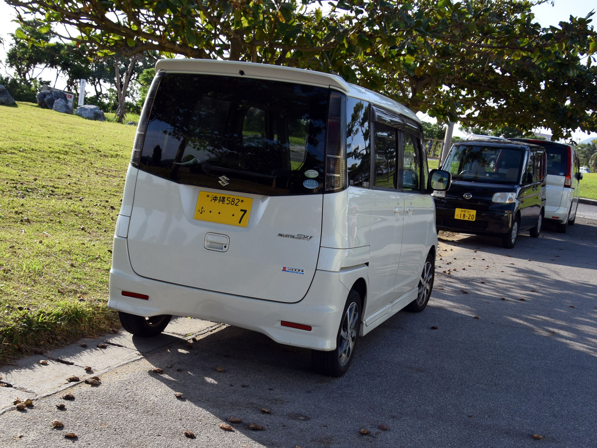 沖縄 582 ふ 7, Suzuki Palette 1st gen SW (MK21), 2009–2013