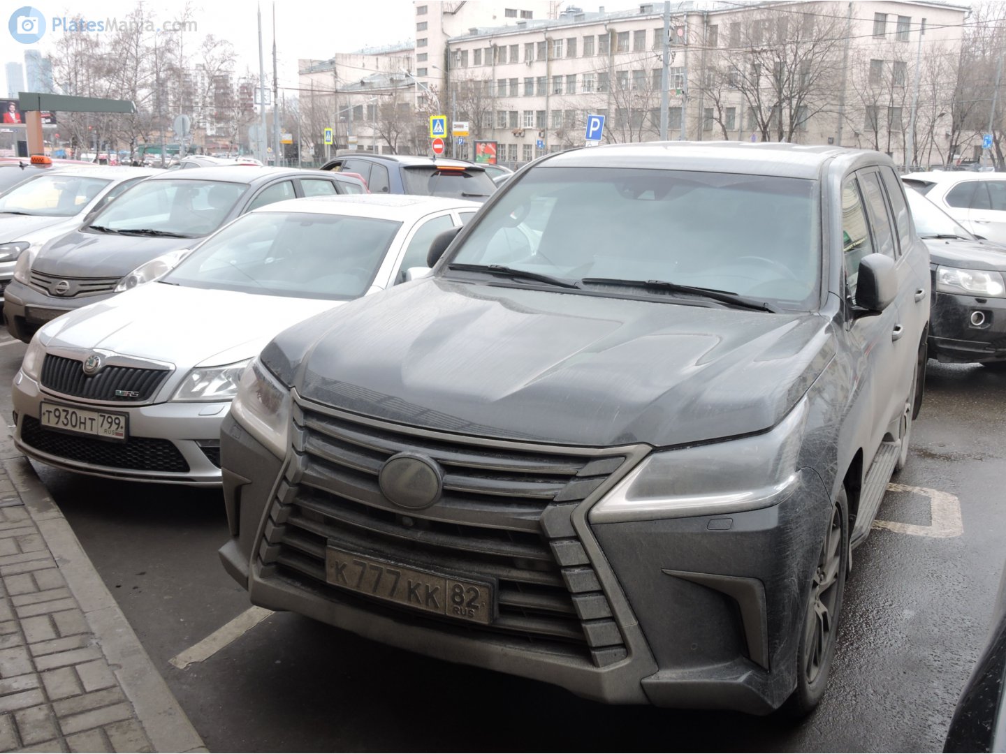 к 777 кк 82, Lexus LX 3rd gen (J200), 2nd facelift, 2015–2021