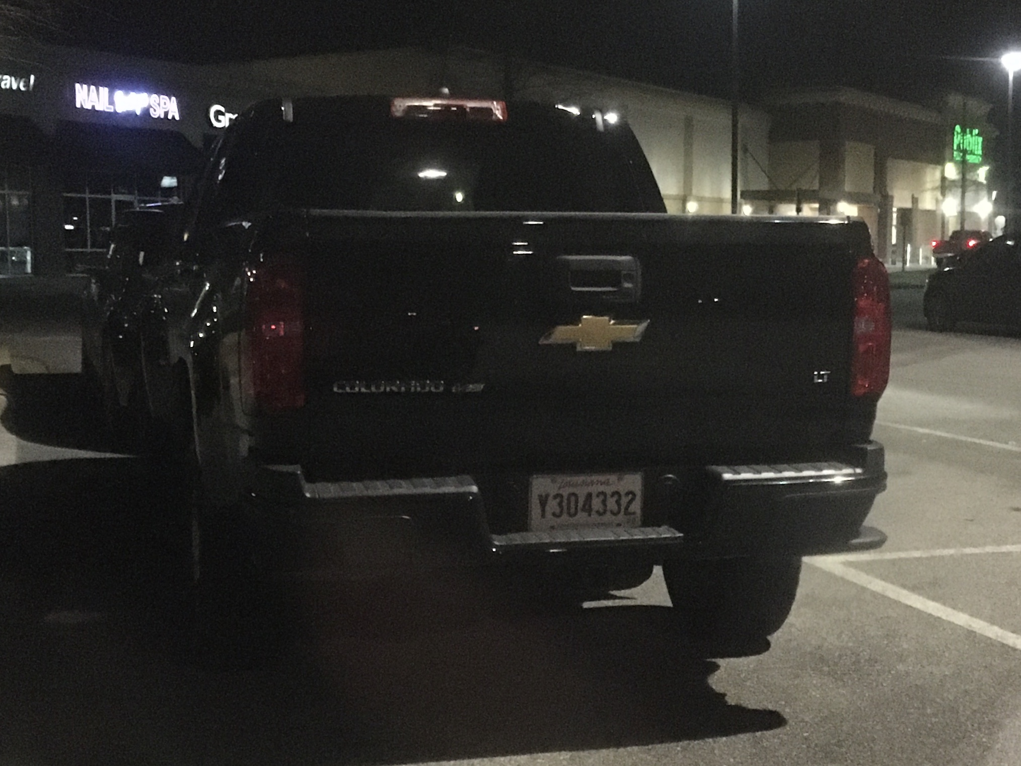 Y304332, Chevrolet Colorado 2nd gen (GMT31XX; NA-market), 2014–2022