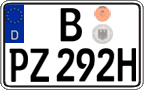 German license plate, Plates for oldtimers (type 